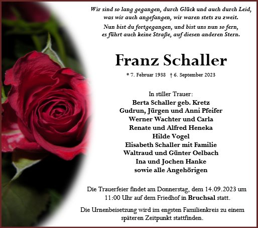 Franz Schaller