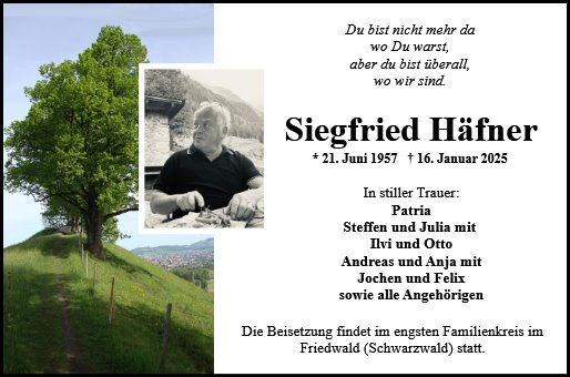Siegfried Häfner