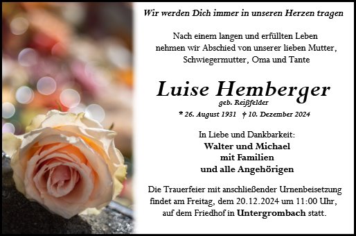 Luise Hemberger