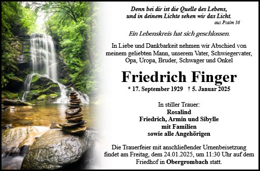 Friedrich Finger
