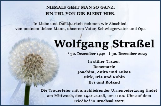 Wolfgang Straßel