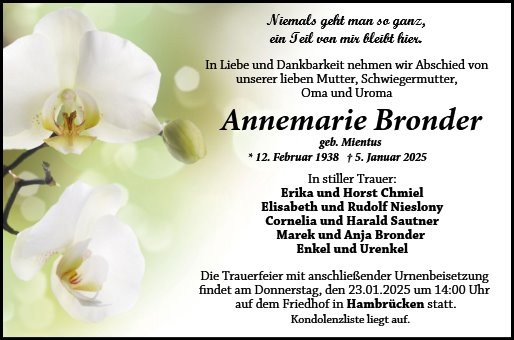 Annemarie Bronder