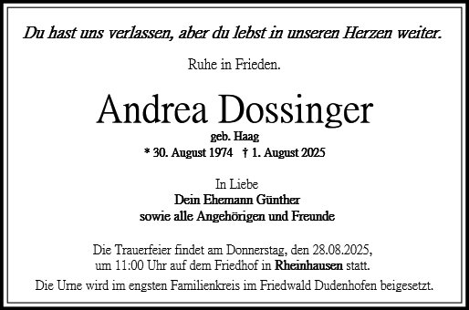 Andrea Dossinger