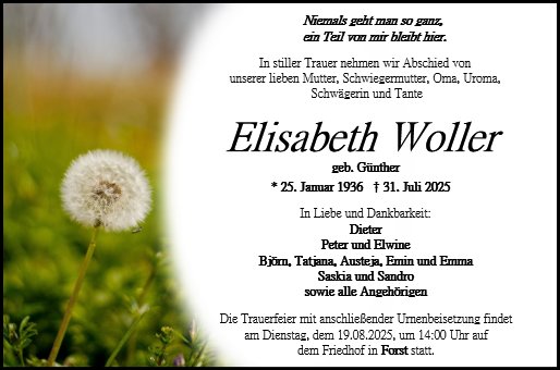 Elisabeth Woller
