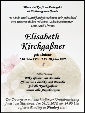 Elisabeth Kirchgäßner