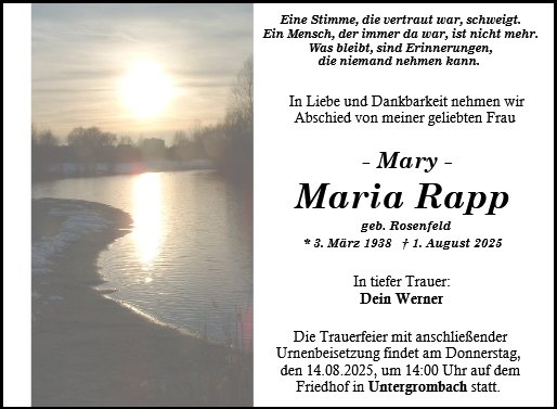Maria Rapp