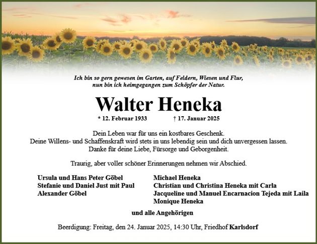 Walter Heneka