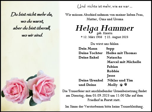 Helga Hammer