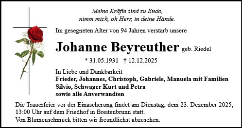 Johanne Beyreuther
