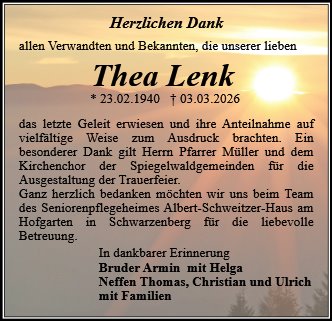 Thea Lenk