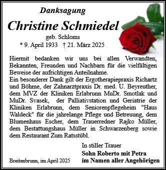 Christine Schmiedel