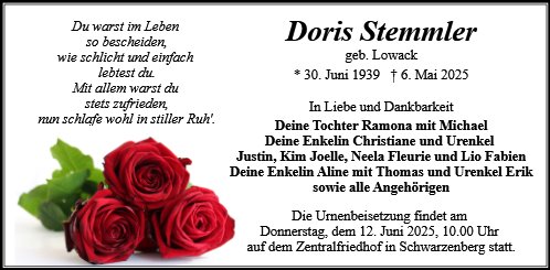 Doris Stemmler