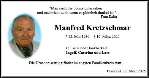 Manfred Kretzschmar