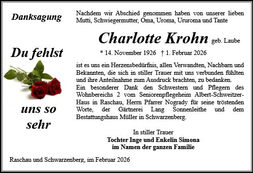 Charlotte Krohn