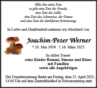 Joachim-Peter Werner