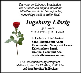 Ingeburg Lässig