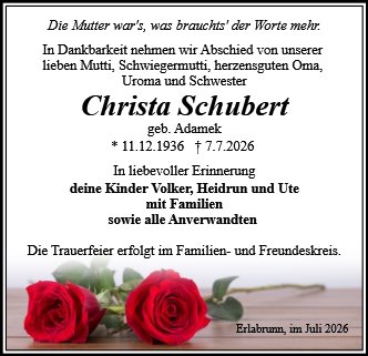 Christa Schubert