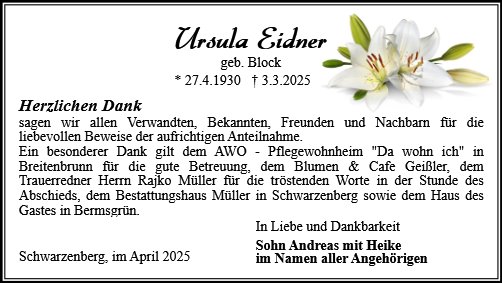 Ursula Eidner