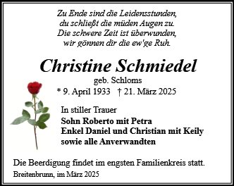 Christine Schmiedel