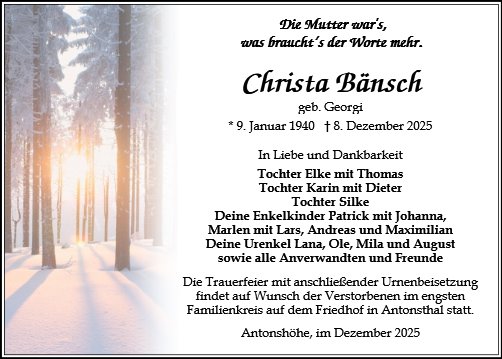 Christa Bänsch