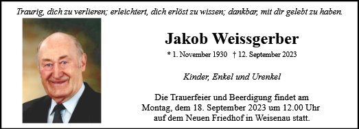 Jakob Weissgerber
