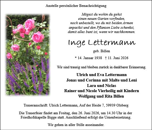 Inge Lettermann
