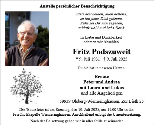 Fritz Podszuweit