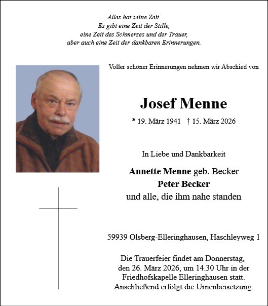 Josef Menne