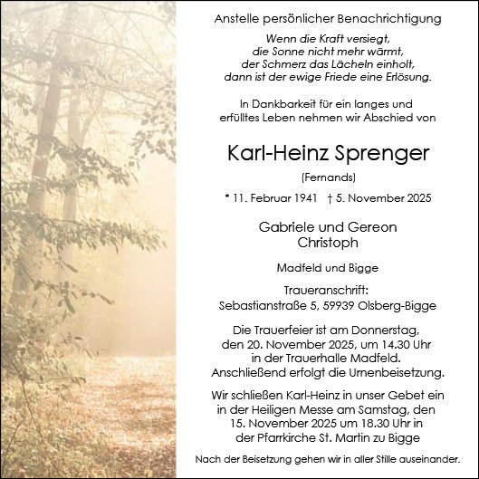 Karl-Heinz Sprenger
