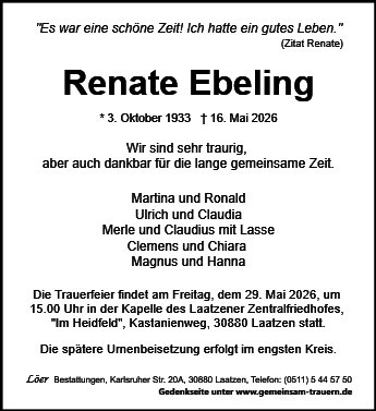 Renate Ebeling