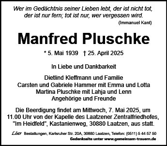 Manfred Pluschke