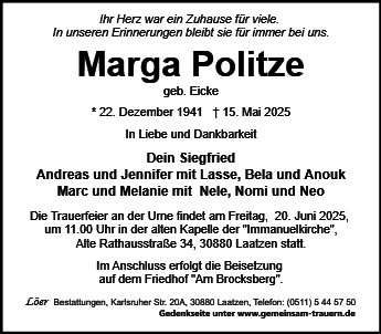 Marga Politze