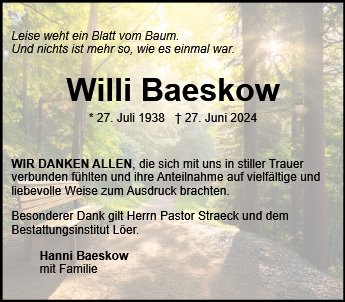Willi Baeskow