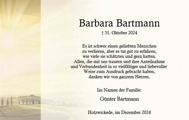 Barbara Bartmann