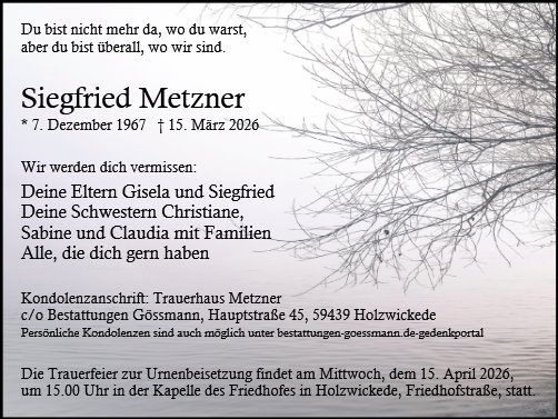 Siegfried Metzner