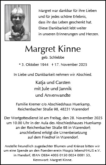 Margarete Kinne