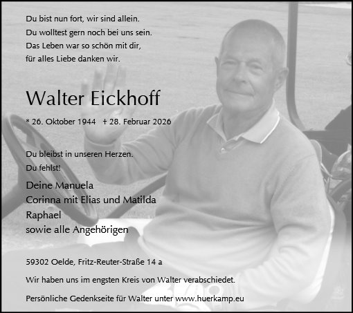 Walter Eickhoff