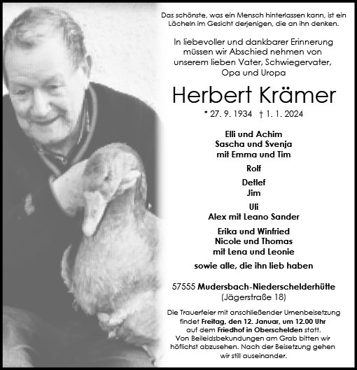 Herbert Krämer