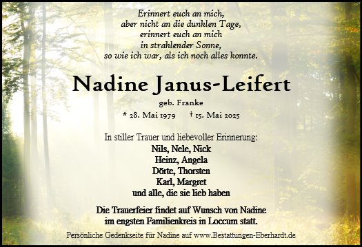 Nadine Janus-Leifert