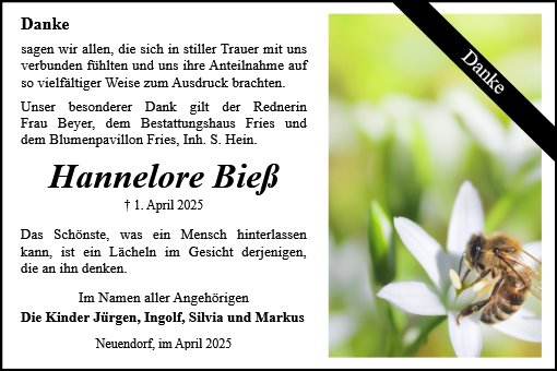 Hannelore Bieß