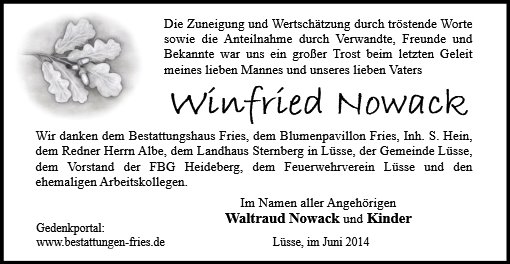 Winfried Nowack