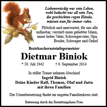Dietmar Biniok