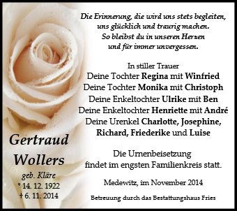 Gertraud Wollers