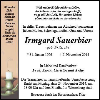 Irmgard Sauerbier