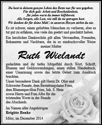 Ruth Wielandt