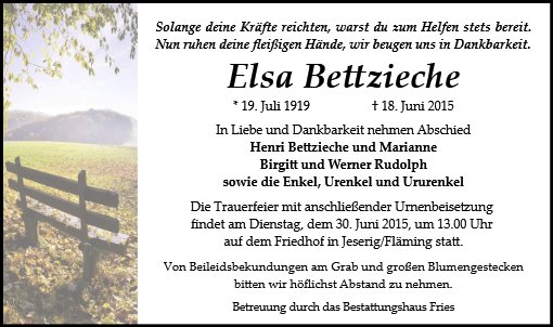 Elsa Bettzieche