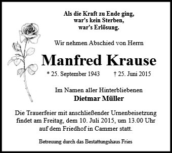 Manfred Krause