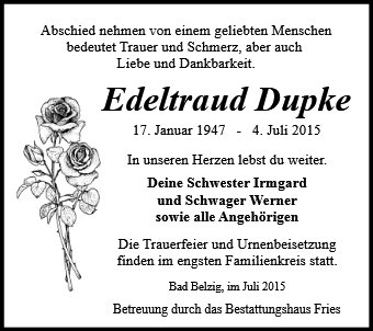 Edeltraud Dupke