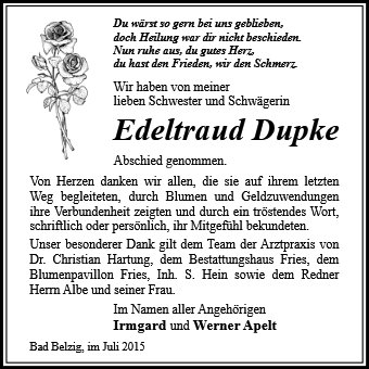 Edeltraud Dupke