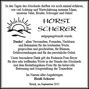 Horst Scherer